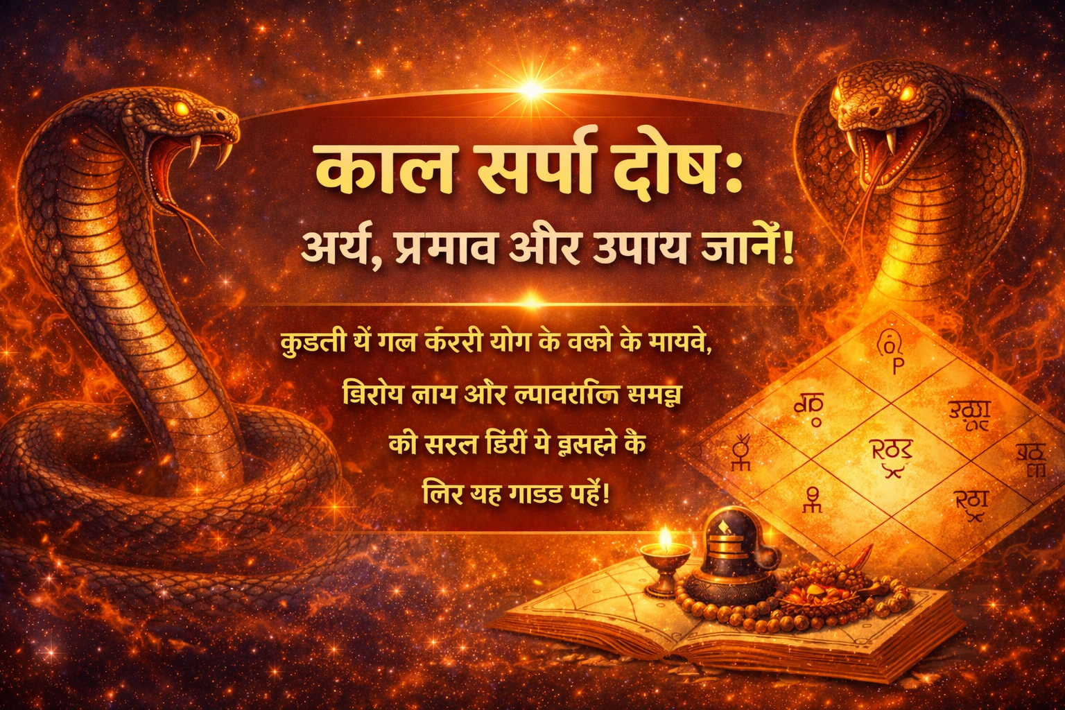 Kaal Sarp Dosha: Meaning, Effects, and Remedies cover